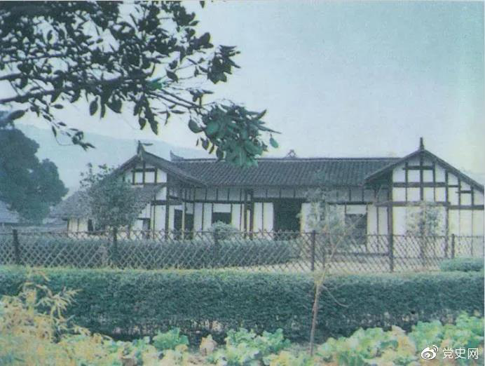 圖為毛澤東、蔡和森、蕭子升發(fā)起成立的新民學(xué)會舊址。